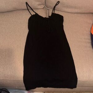 Elegant Black Mini Dress